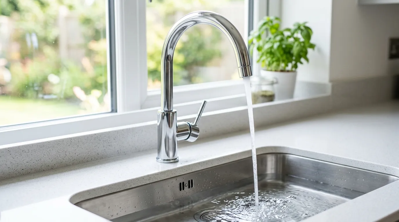 Local Plumbing Master Pros same day plumber fixing a faucet in Sister Bay, WI